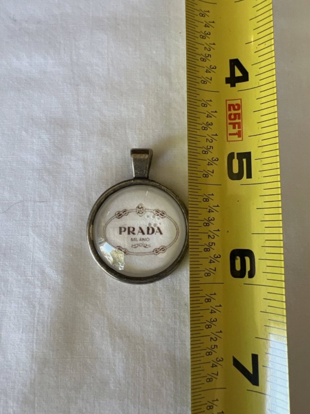 Vintage Prada Pendant Charm Keychain Accessory - Picture 4 of 6